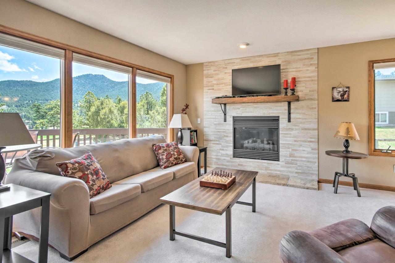 4 Mi To Rmnp Mtn-View Home With Golf Course! Estes Park Eksteriør billede