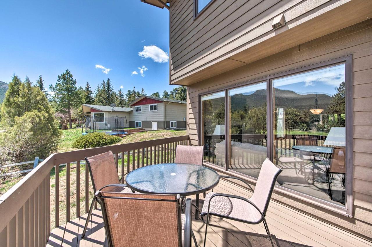 4 Mi To Rmnp Mtn-View Home With Golf Course! Estes Park Eksteriør billede